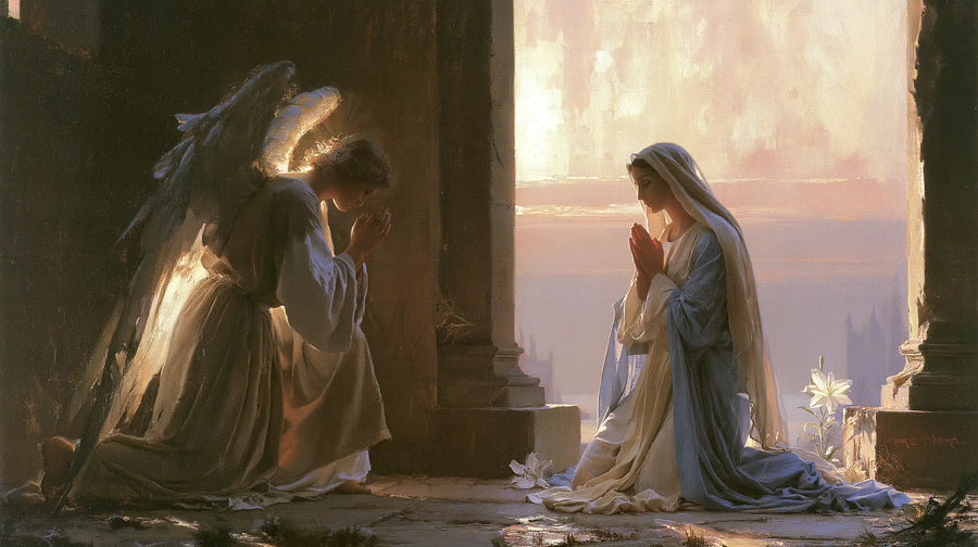 The Annunciation - The Annunciation at Dawn · Landscape n° 4