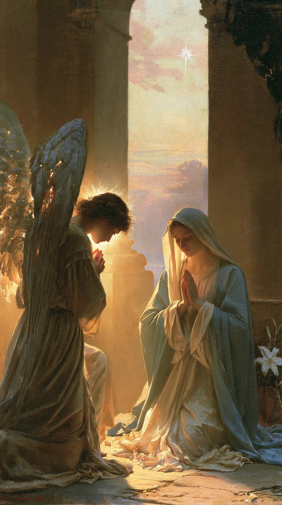 The Annunciation - The Annunciation at Dawn · Portrait n° 7