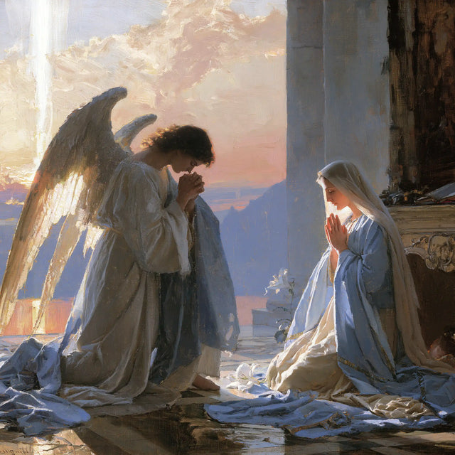 The Annunciation - The Annunciation at Dawn · Square n° 8