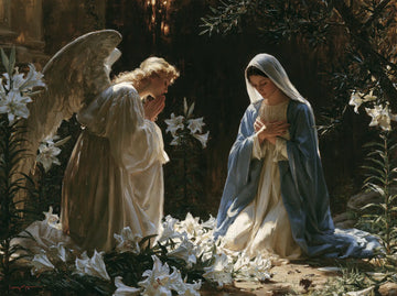 The Annunciation - The Annunciation in the Garden · Landscape n° 9