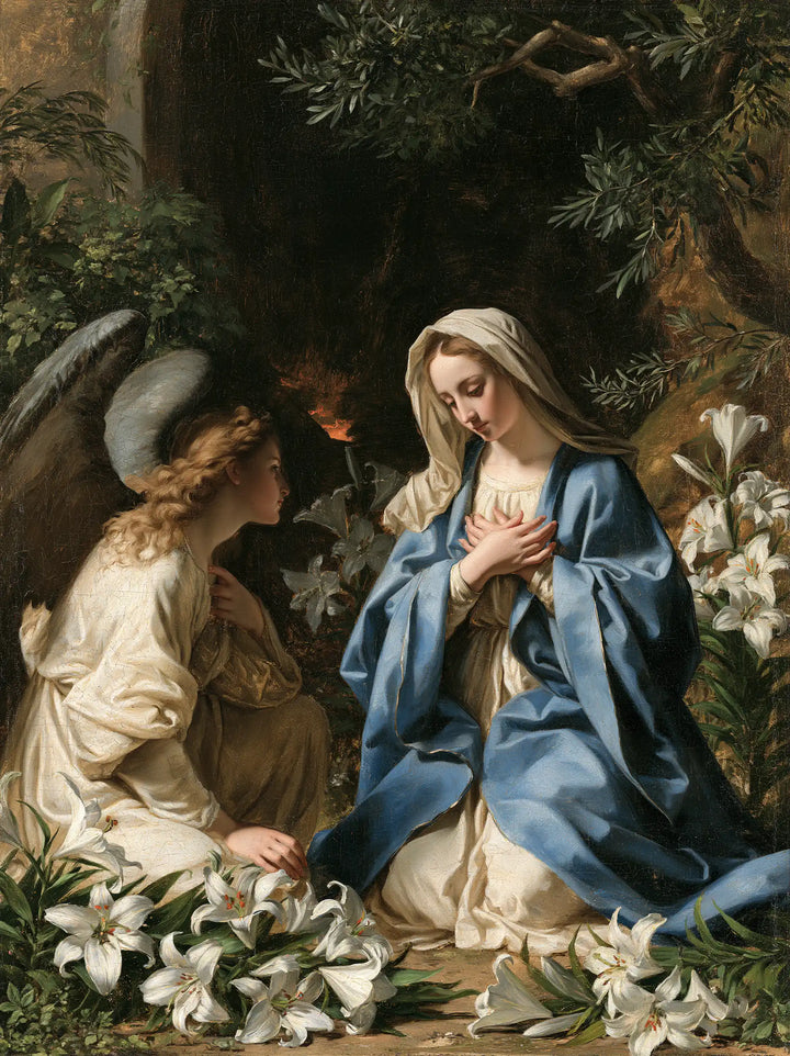 The Annunciation - The Annunciation in the Garden · Portrait n° 15