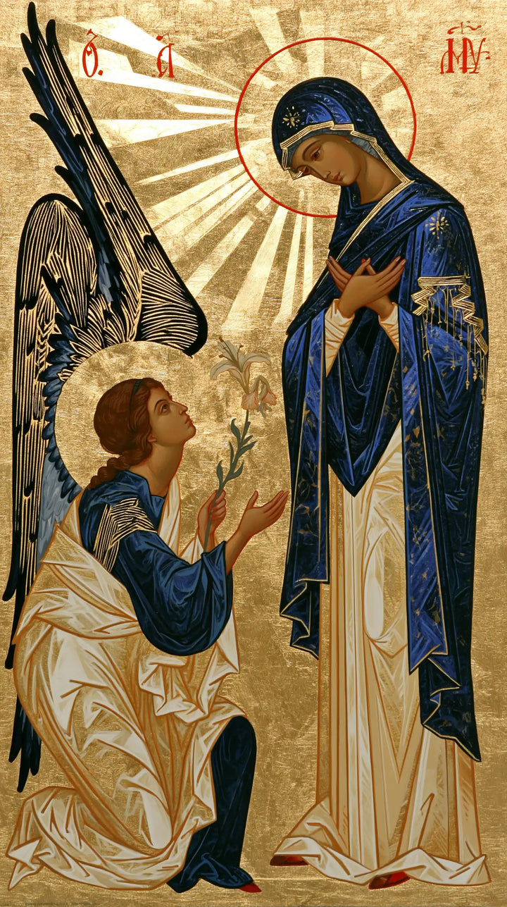 The Annunciation - Contemporary Byzantine · Portrait n° 7