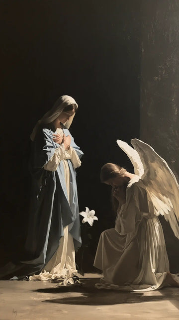 The Annunciation - Contemporary Minimalism · Portrait n° 7