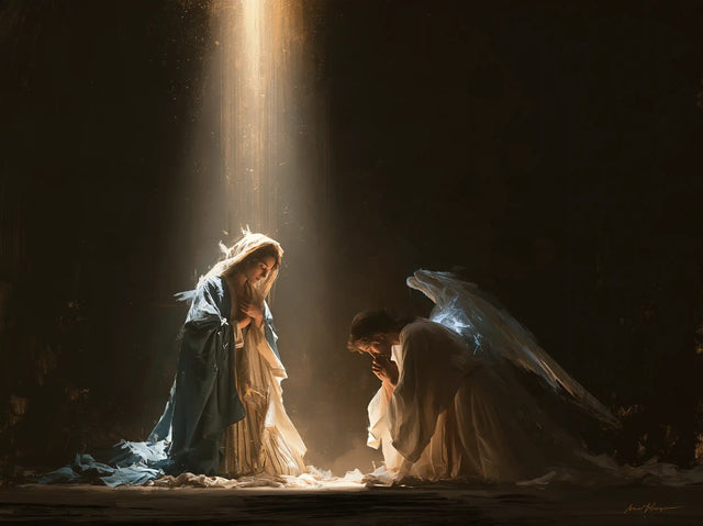 The Annunciation - Divine Light Descending upon Mary · Landscape n° 6