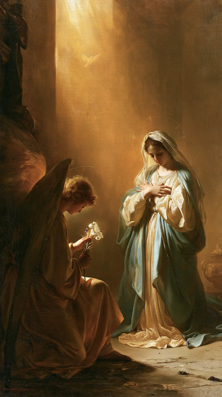 The Annunciation - Peace of the Annunciation · Portrait n° 1