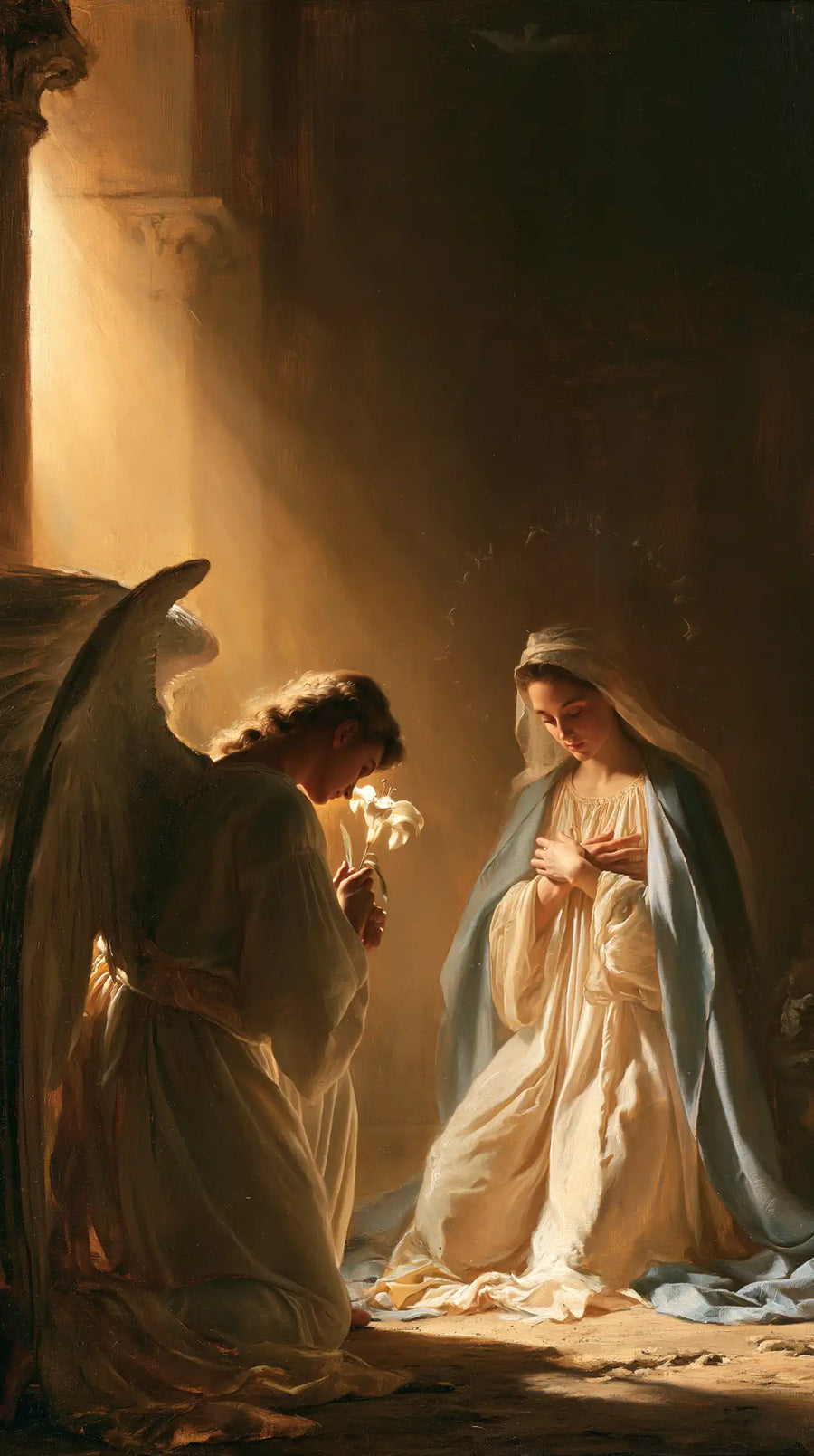 The Annunciation - Peace of the Annunciation · Portrait n° 3