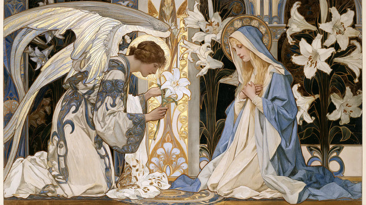 The Annunciation - Sacred Art Nouveau · Landscape n° 23