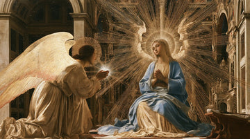 The Annunciation - Sacred Monumental View · Landscape n° 10