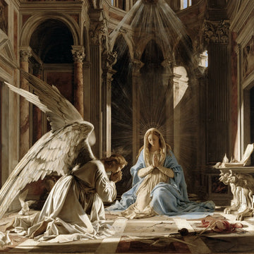 The Annunciation - Sacred Monumental View · Square n° 1