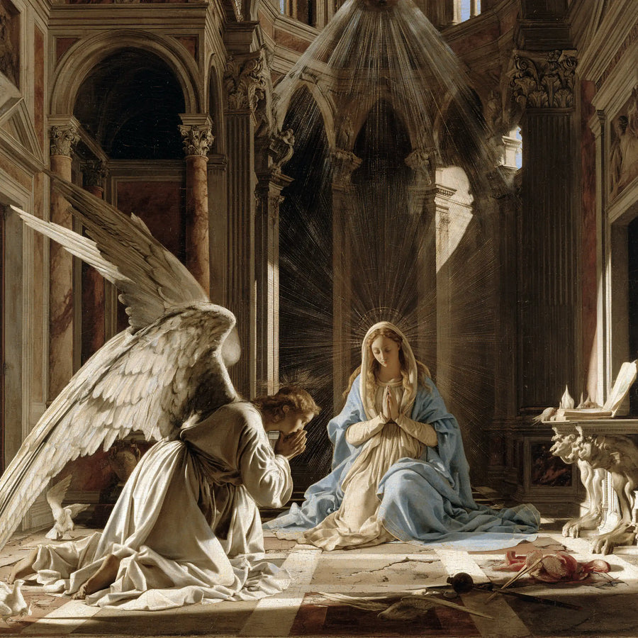 The Annunciation - Sacred Monumental View · Square n° 1