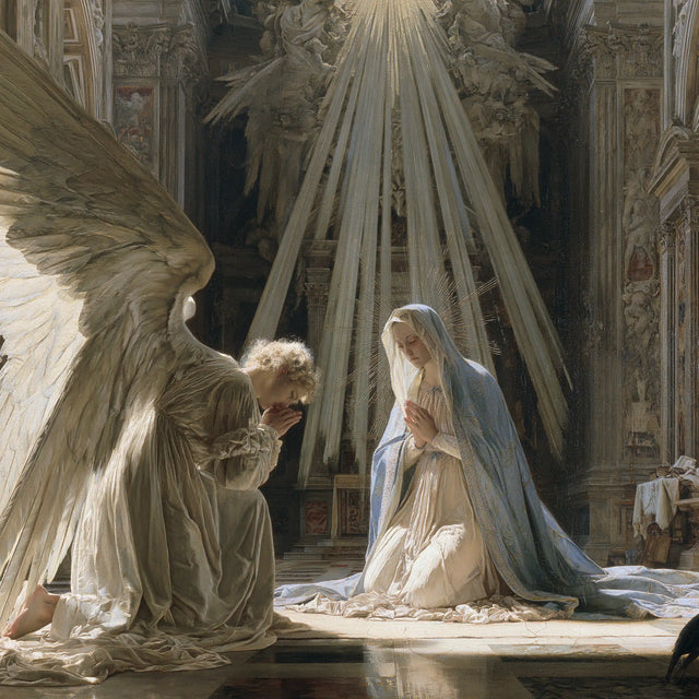 The Annunciation - Sacred Monumental View · Square n° 4
