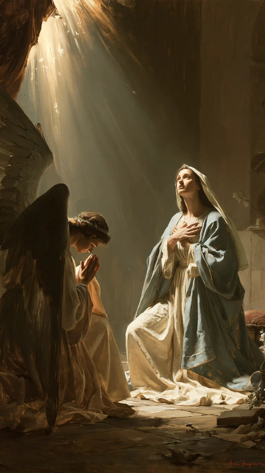 The Annunciation - Sacred Surprise · Portrait n° 4