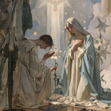 The Annunciation - Symbolist · Square n° 9