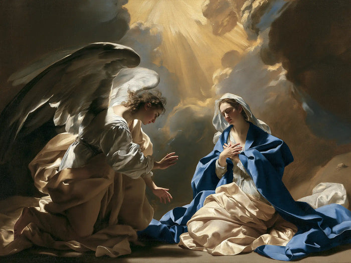L’Annonciation — La Promesse sous le ciel mouvementé