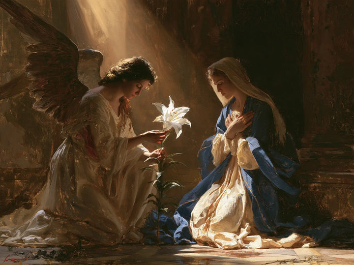 The Annunciation - The White Lily as Symbol · Landscape n° 5