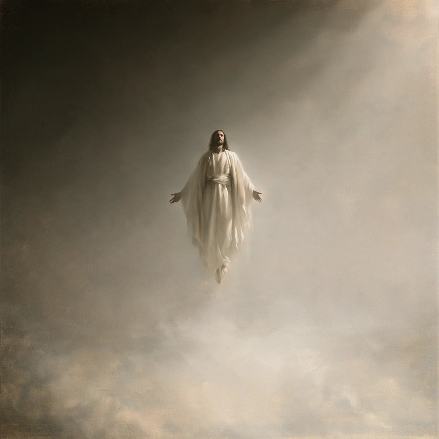 The Ascension of Jesus Christ - Contemporary Minimalism · Square n° 6