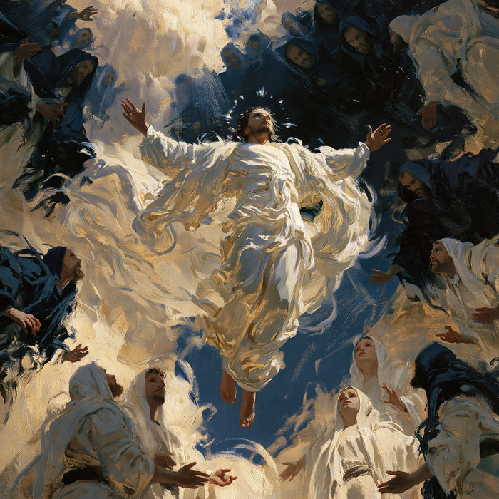 The Ascension of Jesus Christ - Expressionist · Square n° 2