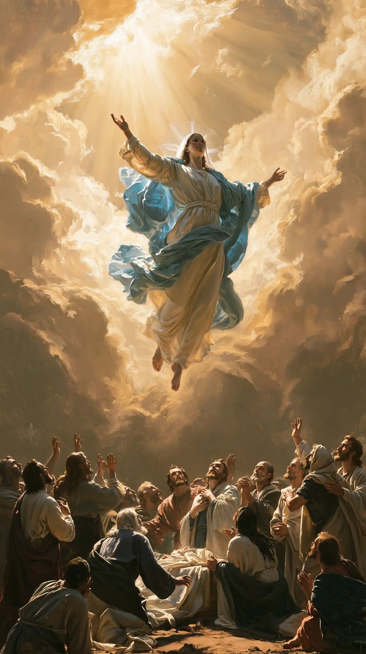 L’Assomption de Marie — Le Tourbillon du voile turquoise