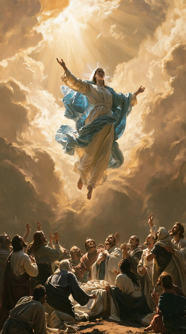 L’Assomption de Marie — Le Tourbillon du voile turquoise