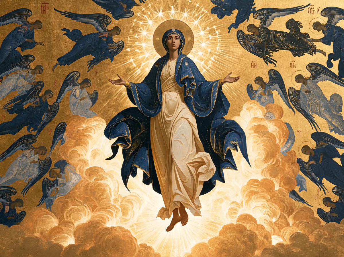 L’Assomption de Marie — Les Ailes bleues autour du jour