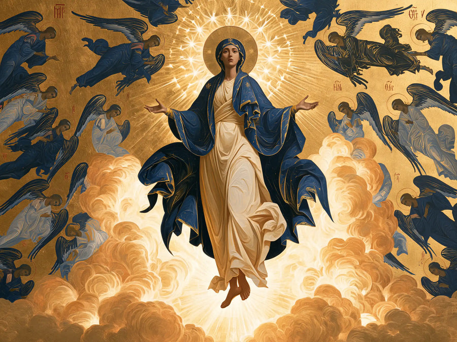 The Assumption of Mary - Contemporary Byzantine · Landscape n° 8