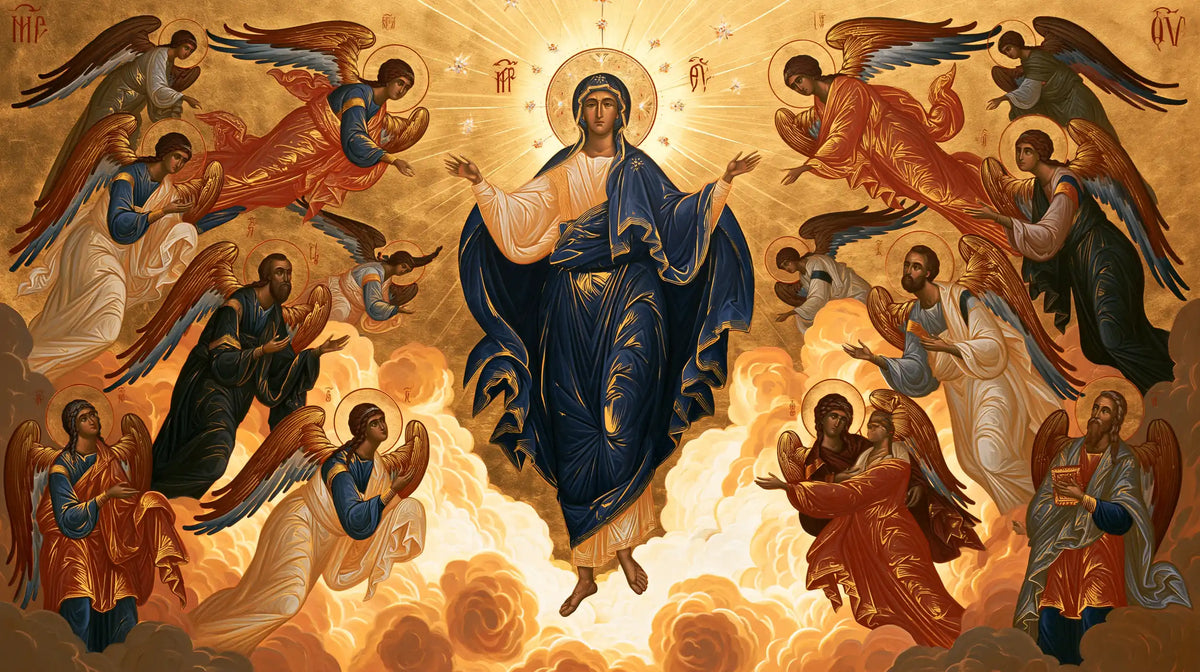The Assumption of Mary - Contemporary Byzantine · Landscape n° 10