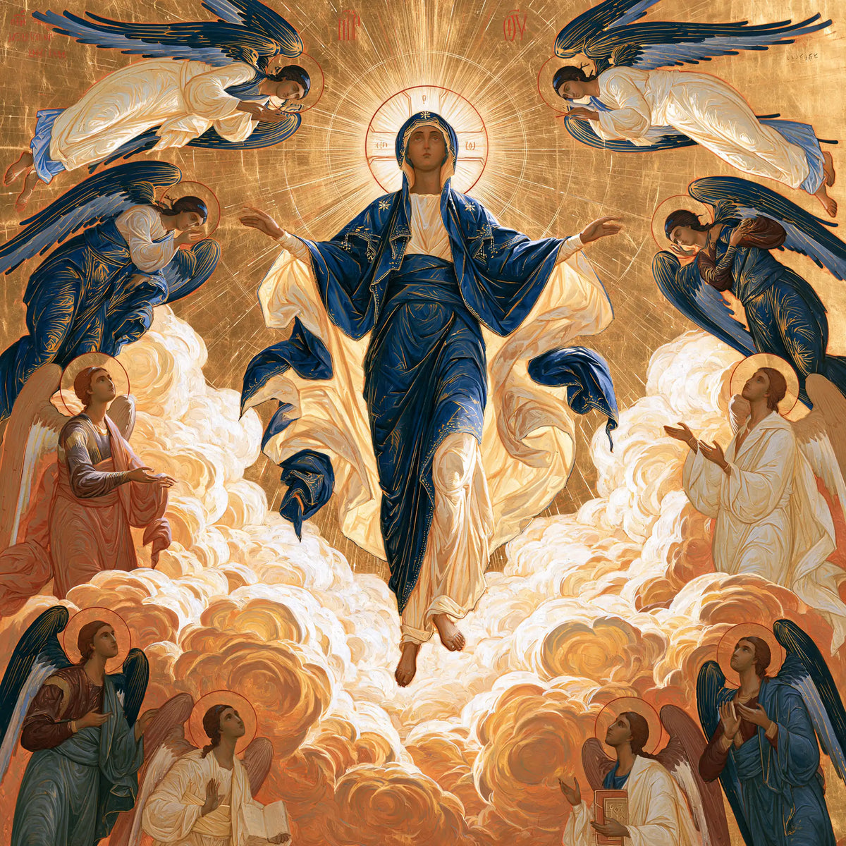 L’Assomption de Marie — La Gloire au-dessus des chœurs réunis
