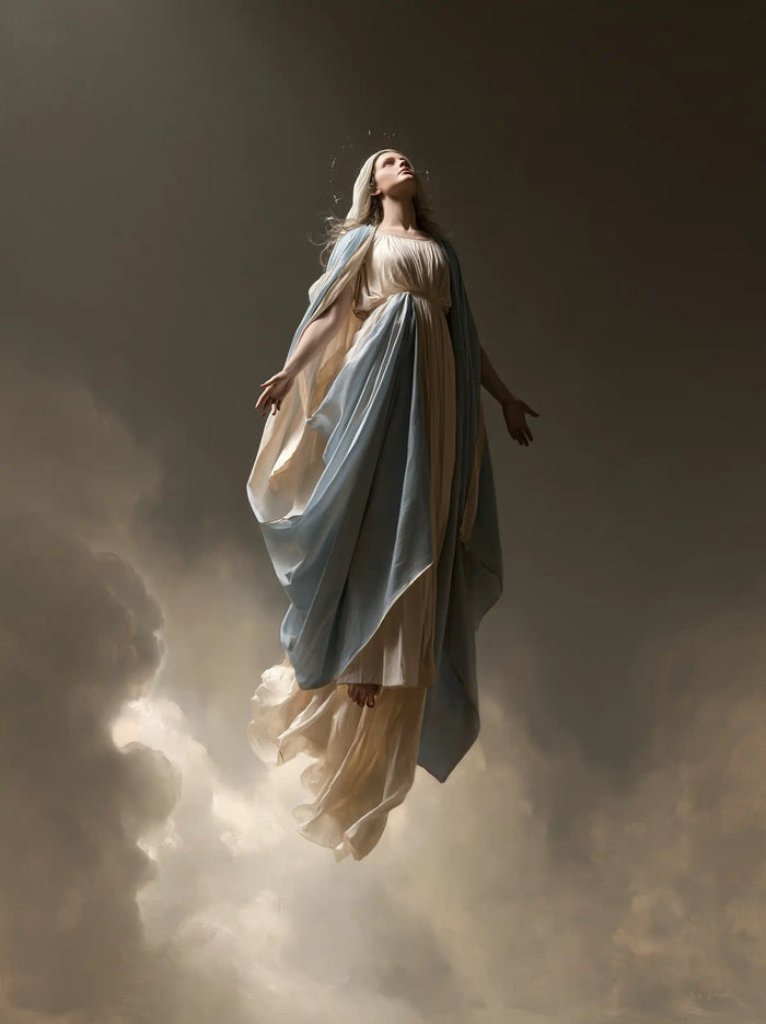L’Assomption de Marie — Le Profil dans la douceur grise