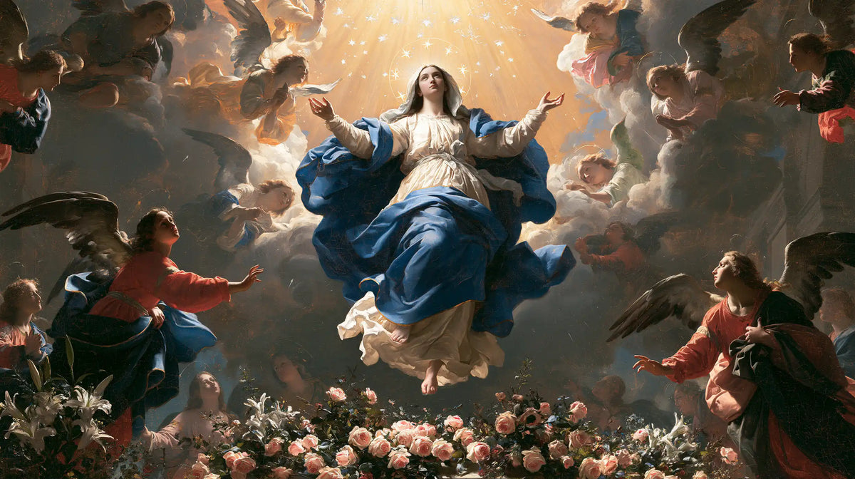 The Assumption of Mary - Assumption with a Flower-Filled Tomb · Landscape n° 15