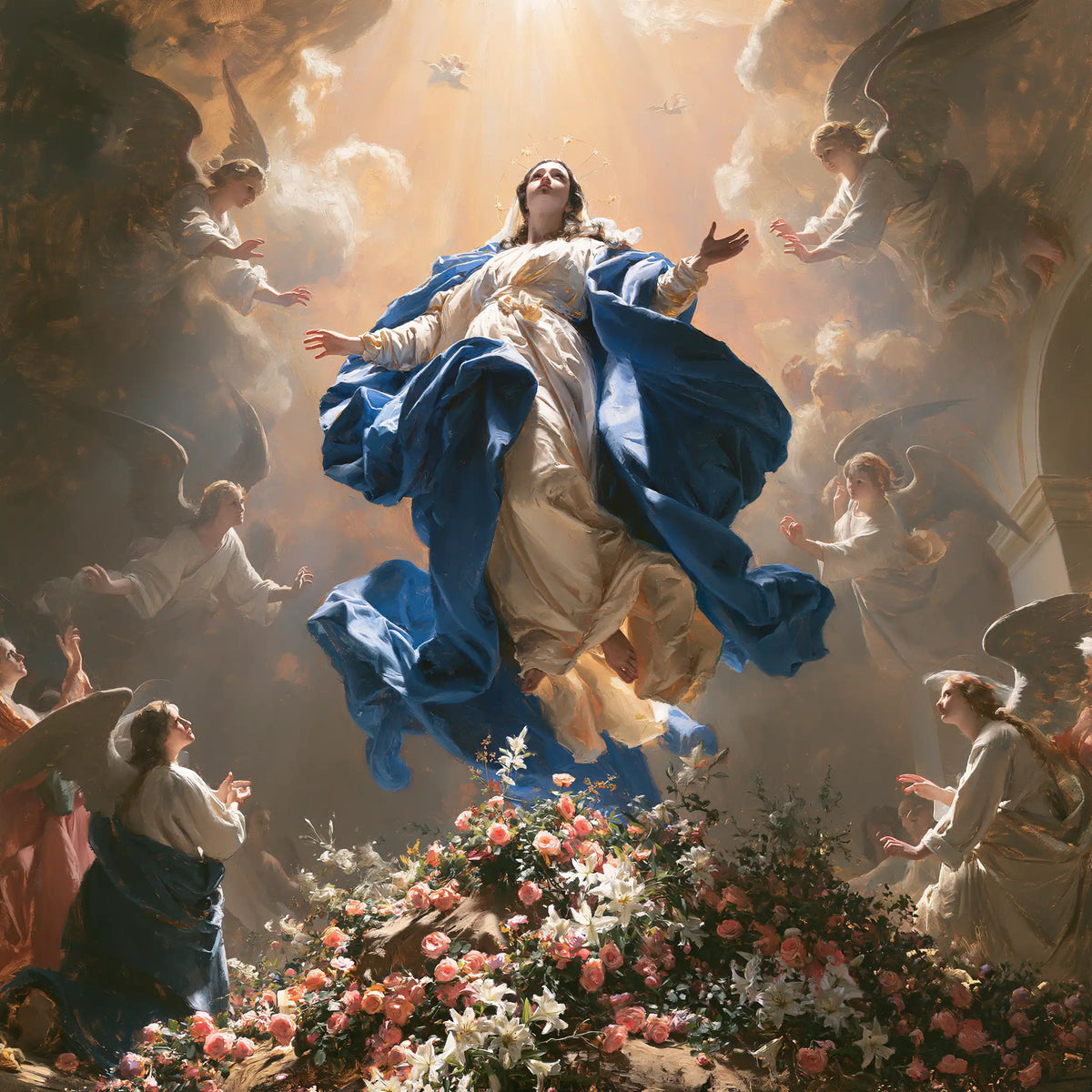 L’Assomption de Marie — La Floraison au pied du ciel