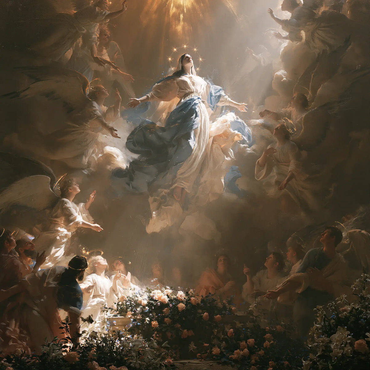 L’Assomption de Marie — Le Jardin dans la lumière lointaine