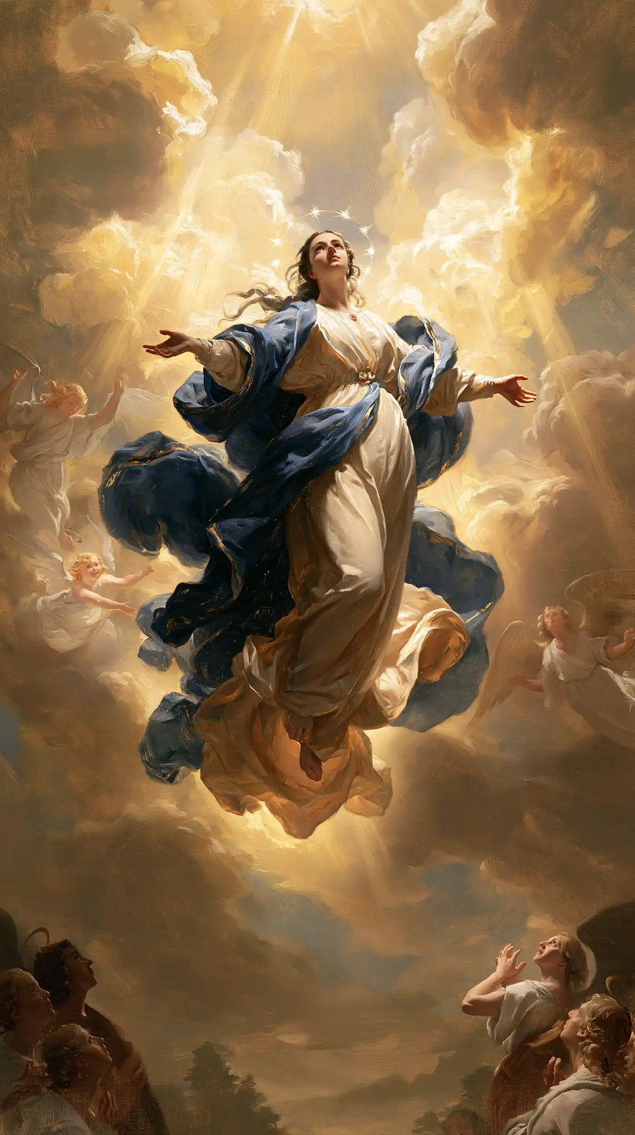 The Assumption of Mary - Heavenly Glory · Portrait n° 7