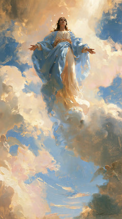 L’Assomption de Marie — Le Ciel bleu sous les pieds de Marie