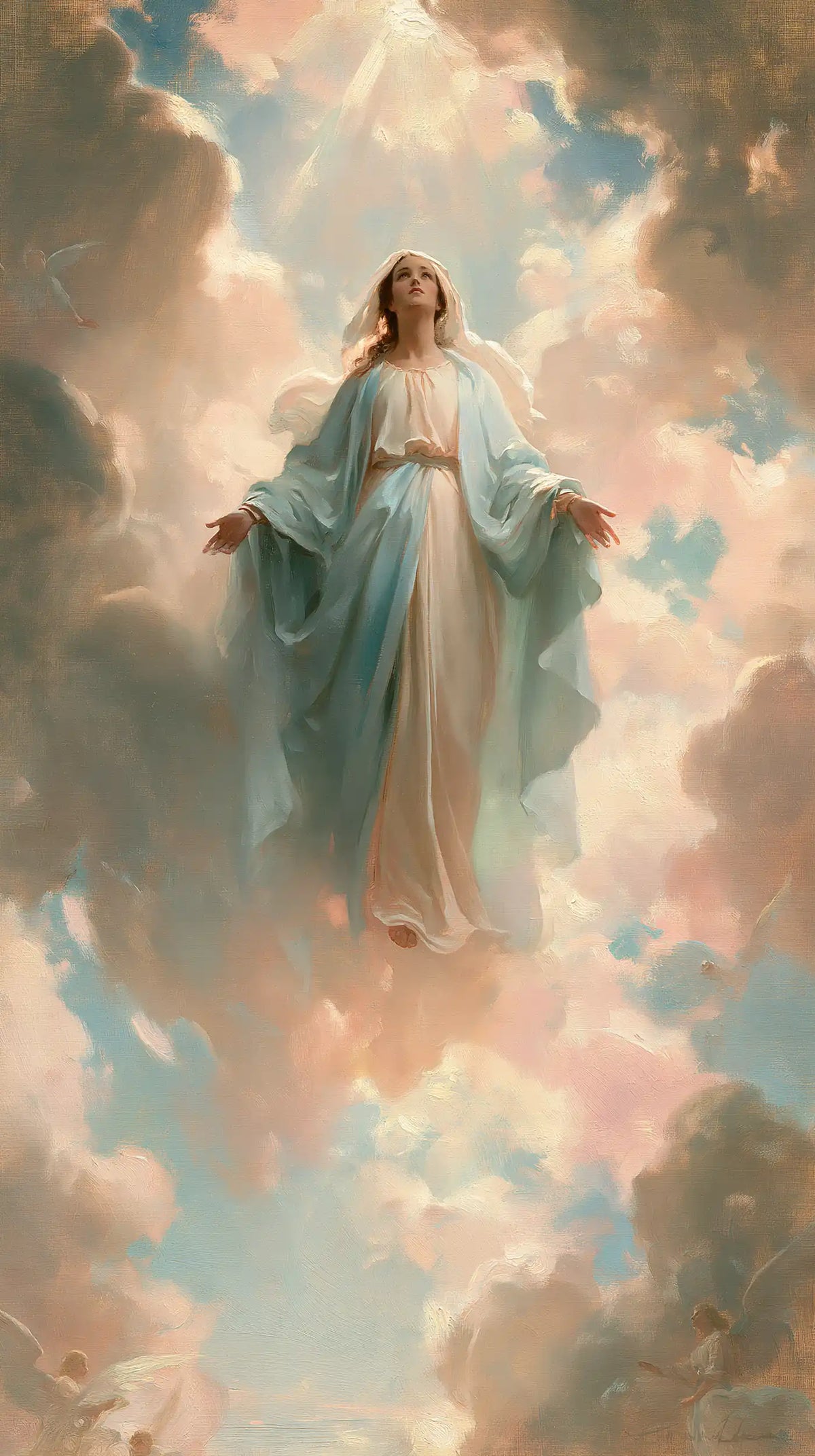 L’Assomption de Marie — Le Voile vert d’eau de l’aurore