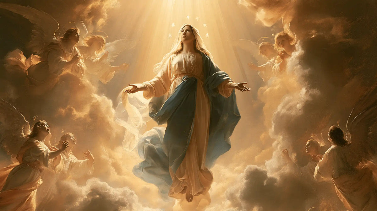 L’Assomption de Marie — L’Accueil dans le miel de la lumière