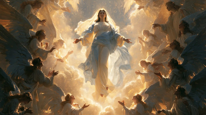 L’Assomption de Marie — La Robe traversée par le jour