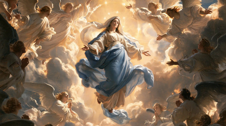 L’Assomption de Marie — La Grâce au milieu des ailes en mouvement