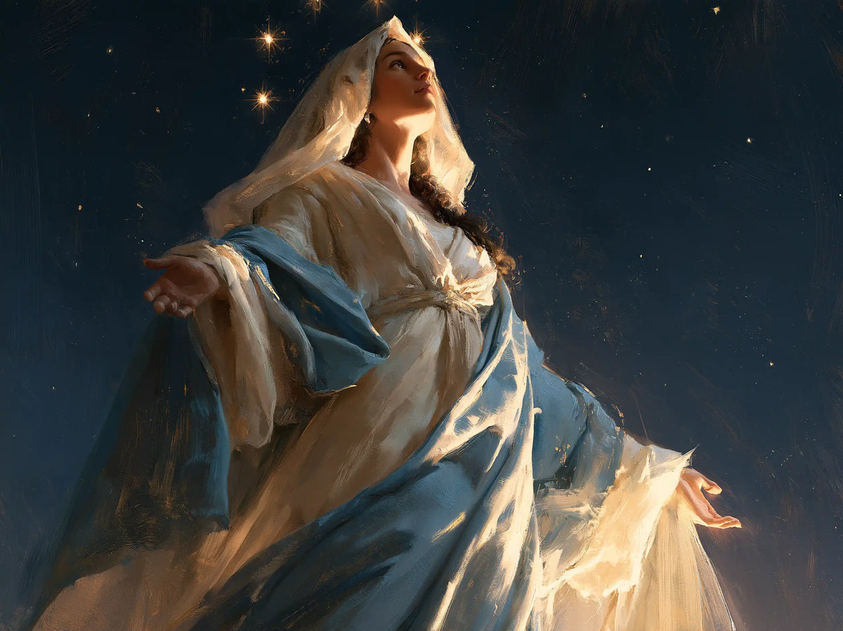 L’Assomption de Marie — Le Profil sous les étoiles de minuit