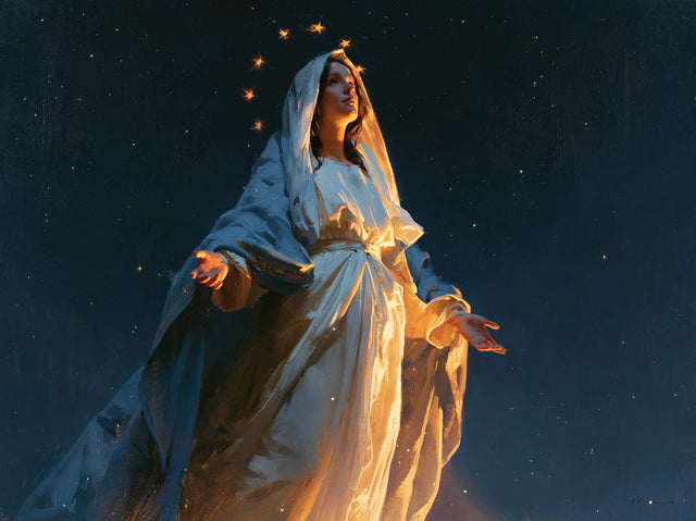 L’Assomption de Marie — L’Accueil dans le bleu des étoiles