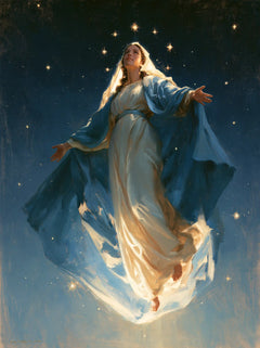 L’Assomption de Marie — L’Envol au-dessus de la lueur bleue