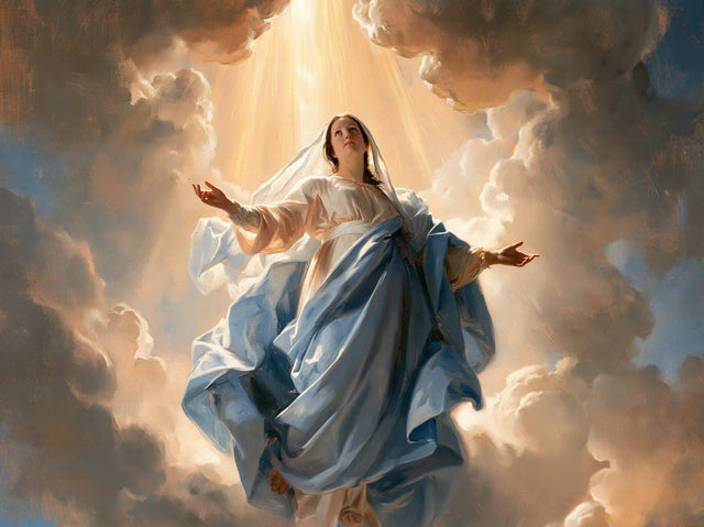 L’Assomption de Marie — Le Grand Voile sous la trouée d’or