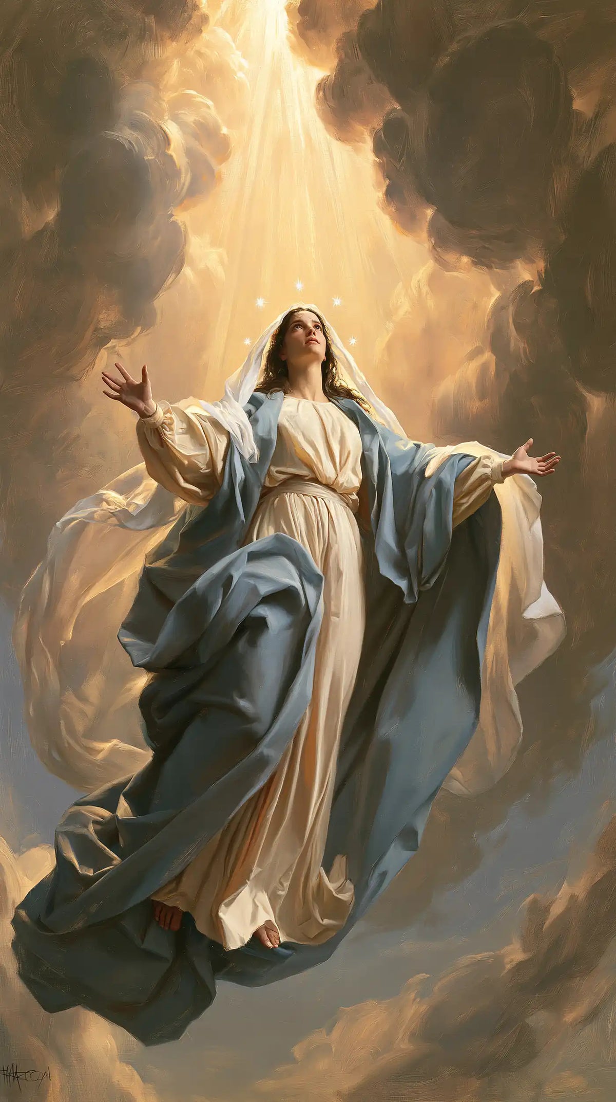 L’Assomption de Marie — La Paume tournée vers le grand jour