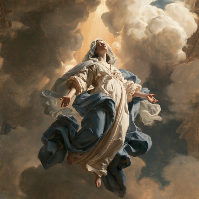L’Assomption de Marie — Le Tourbillon dans la lumière de pierre