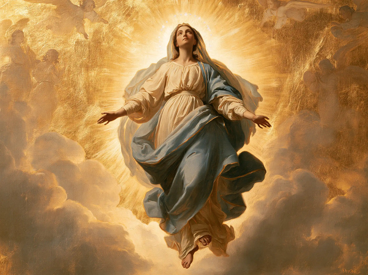 L’Assomption de Marie — L’Éventail du jour céleste