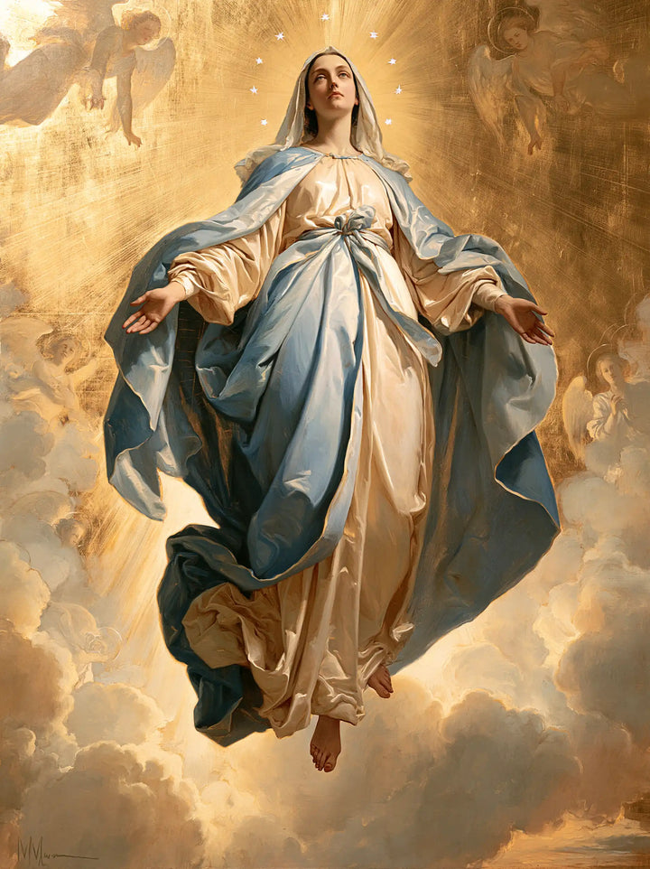 The Assumption of Mary - Sacred Gold · Portrait n° 12