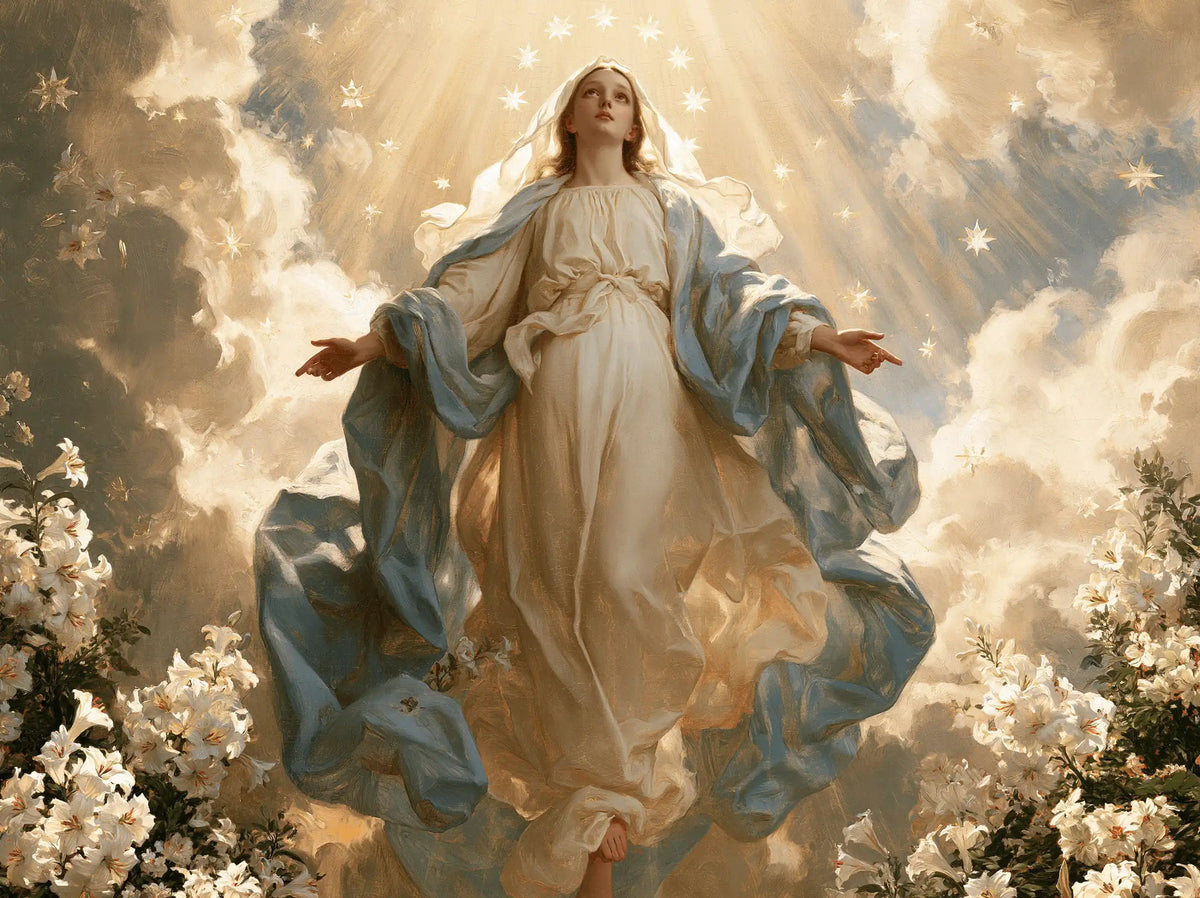 L’Assomption de Marie — L’Ivoire au-dessus des jardins
