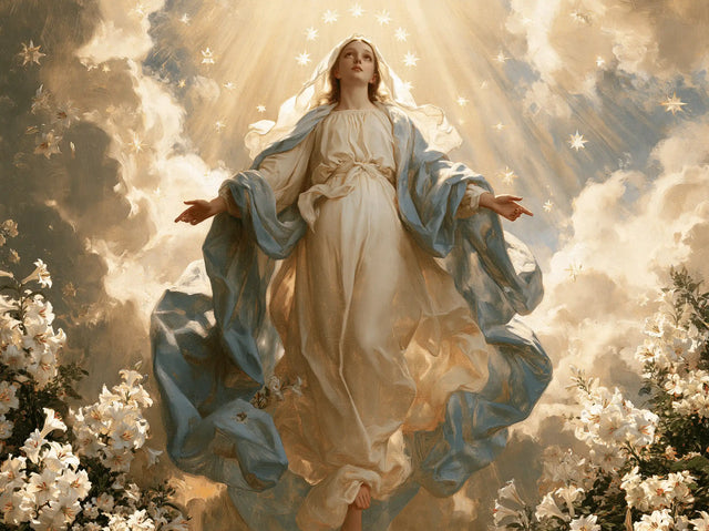 L’Assomption de Marie — L’Ivoire au-dessus des jardins