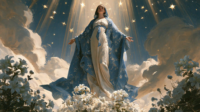 L’Assomption de Marie — Les Lis sous la pluie céleste