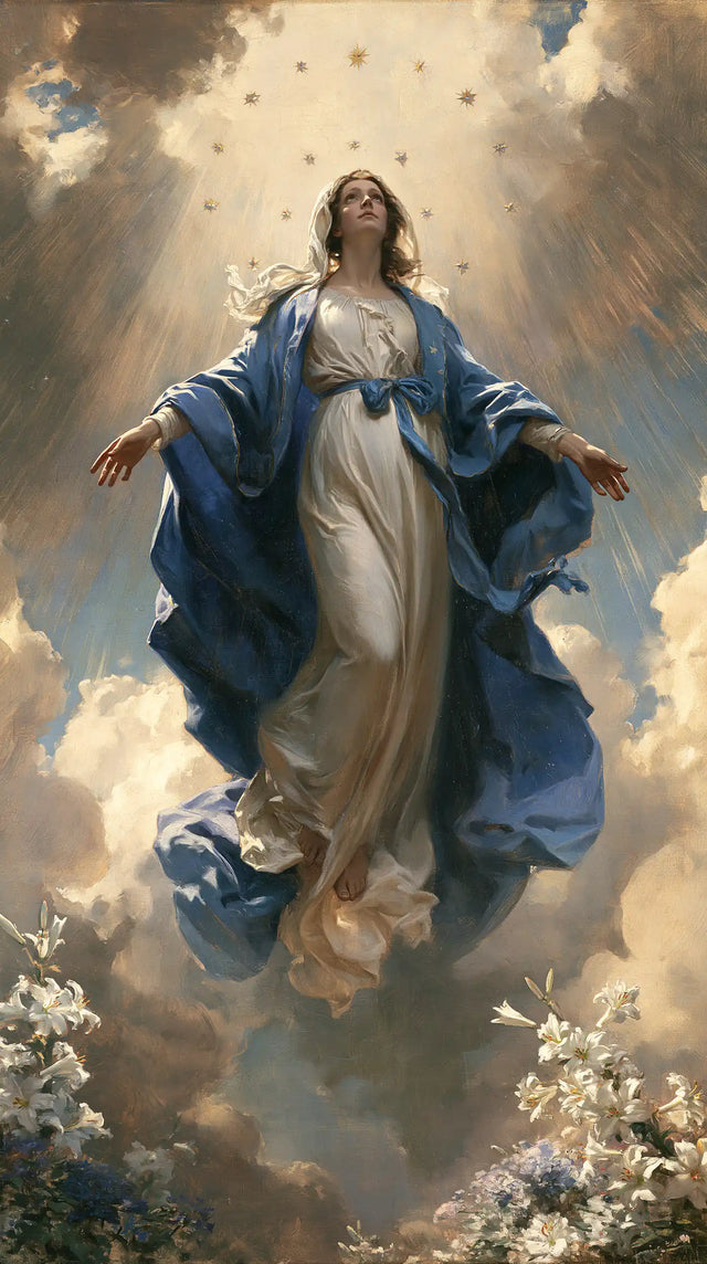L’Assomption de Marie — L’Éclaircie au-dessus des corolles