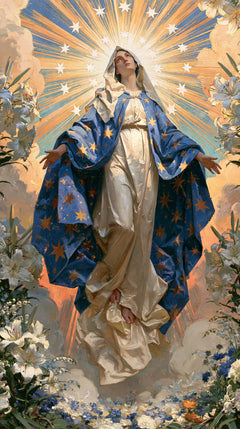 L’Assomption de Marie — La Gloire aux rayons de nacre